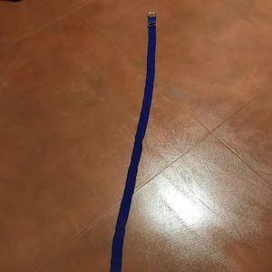 Allstar blue baseball one-size adjustable belt - gently worn - 60 in
